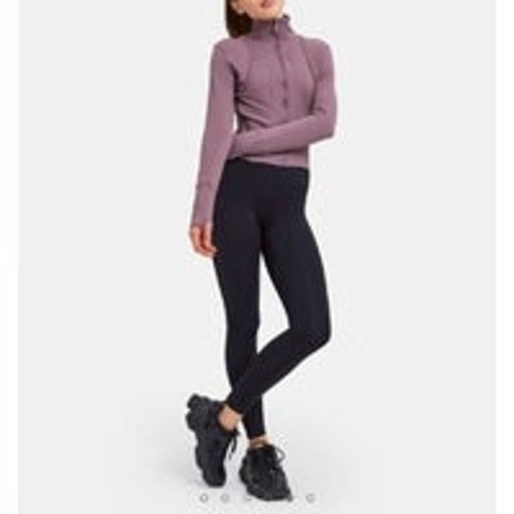 NEW LIT Detached Zip-up Workout Jacket - Mauve Small - Picture 3 of 10